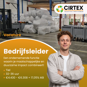 Nieuwe bedrijfsleider Cirtex