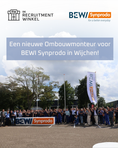 Nieuwe Ombouwmonteur voor BEWI Synprodo!